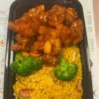 Best Orange Flavor Chicken Combo Platter in Fairview, NJ